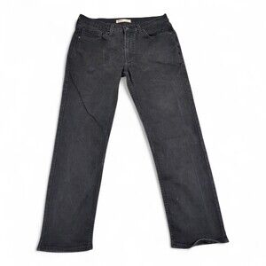 Levi's Men's Straight Jeans Black 32x30 Classic Denim